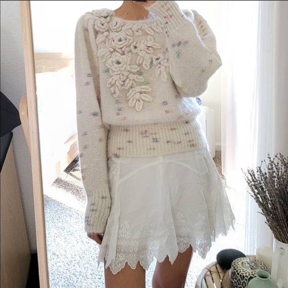 New LoveShackFancy sweater size small - Picture 1 of 9